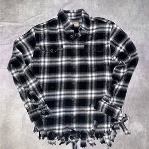 Black and White Flannel